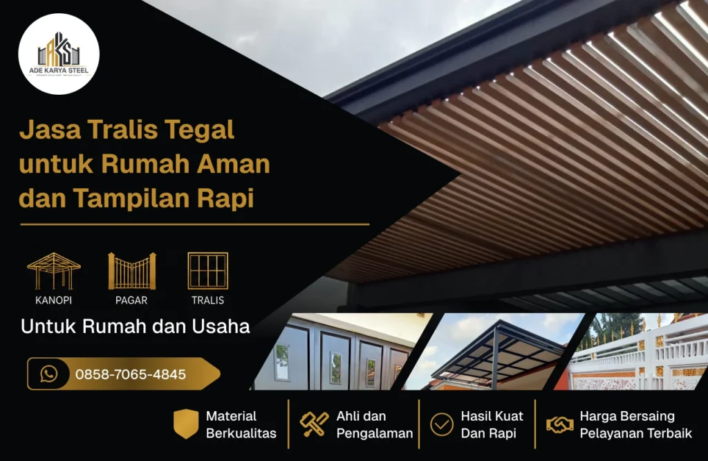 Jasa Tralis Tegal untuk Rumah Aman dan Tampilan Rapi